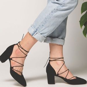 Intentionally Blank Hatter Heels